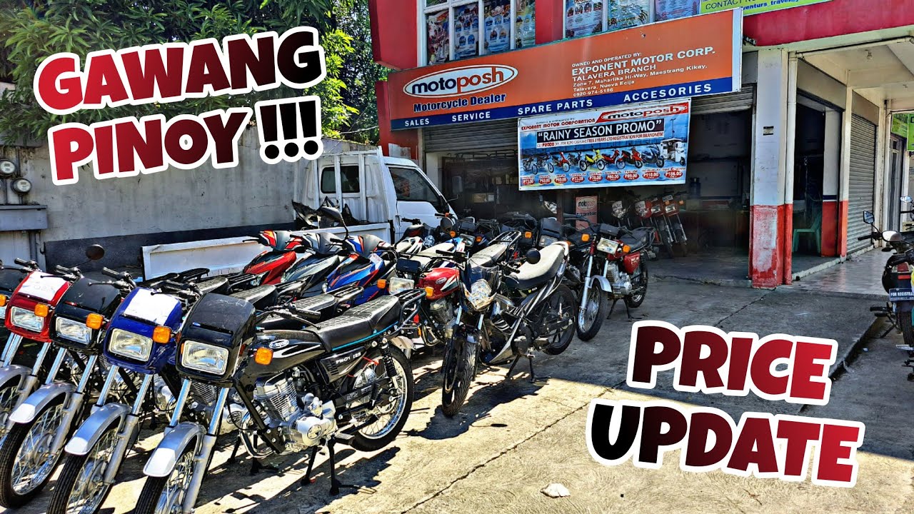 MOTOPOSH MOTORCYCLES TALAVERA PRICE UPDATE CASH AND INSTALLMENT | UNIT AVAILABLE | GAWANG PINOY