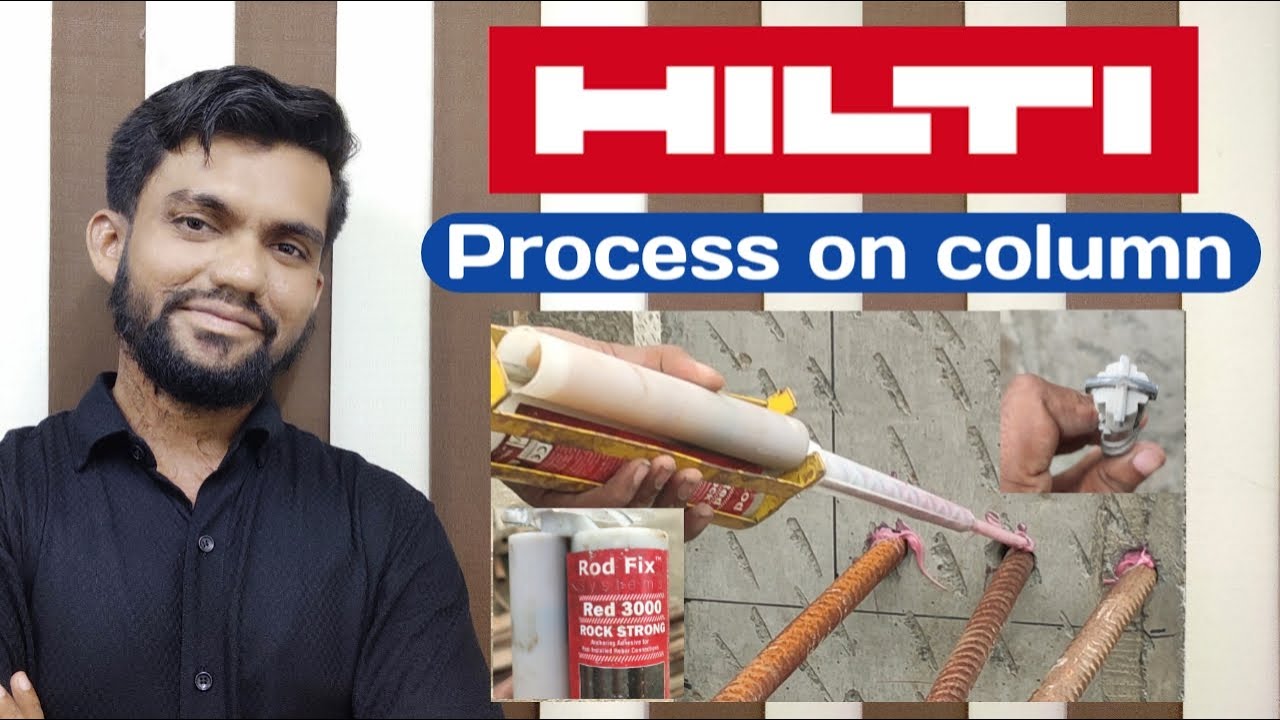 Hilti process on column for Beam | Thumb rule | cost | duration | Benefits