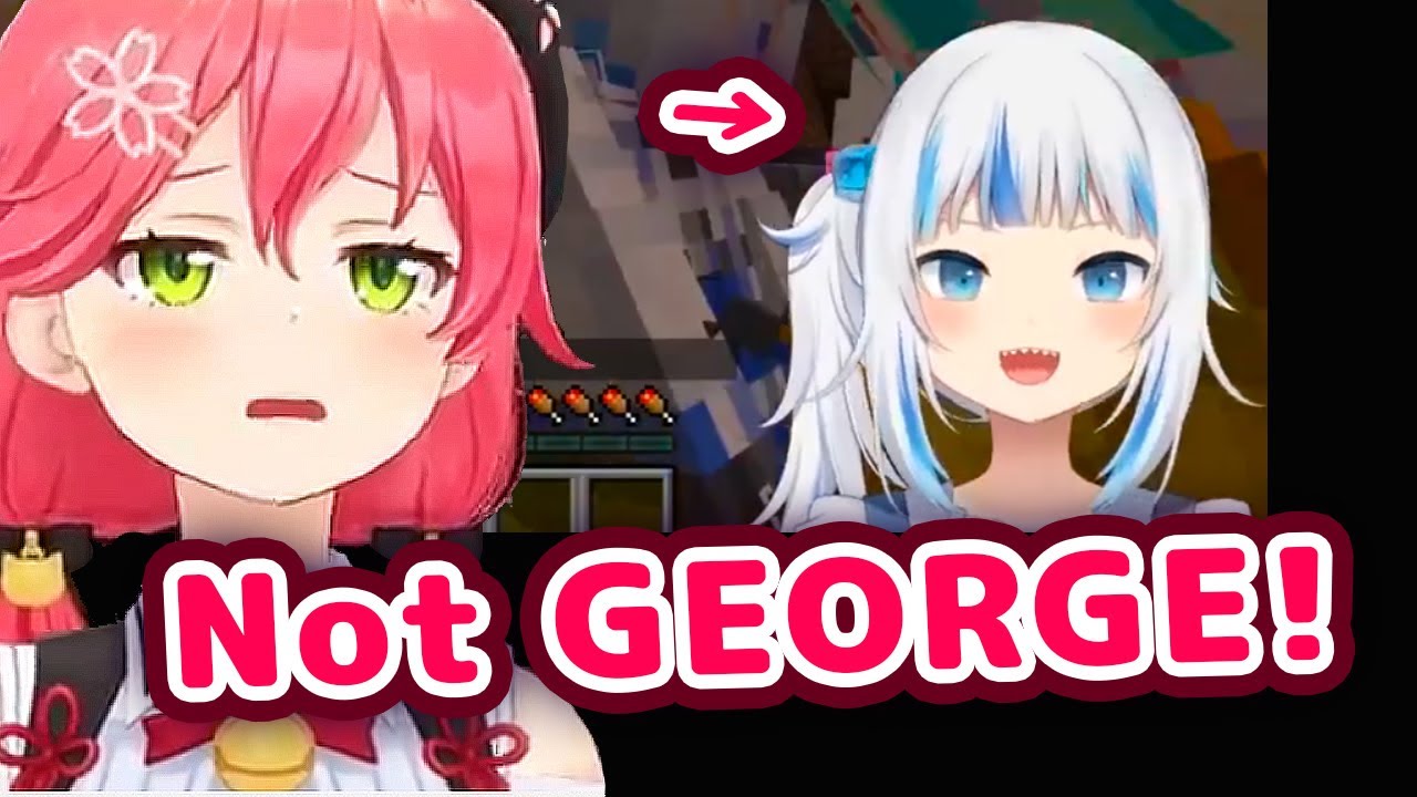 Miko is Embarrassed About Calling Gura 'George' at the Summer Festival【ENG Sub/Hololive】