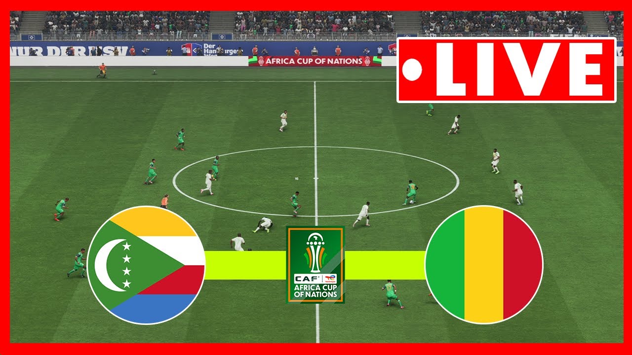 🔴 LIVE: Comoros vs Mali | AFCON 2025 | Full Match Simulation