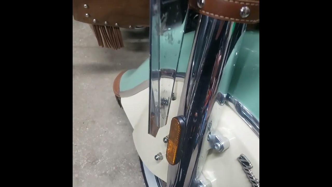 JES Custom Accents fork wind deflectors, Indian Motorcycle