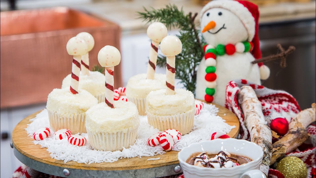 North Pole Cupcakes - Home & Family