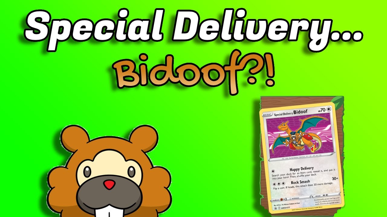 Pokémon Special Delivery… Bidoof?!