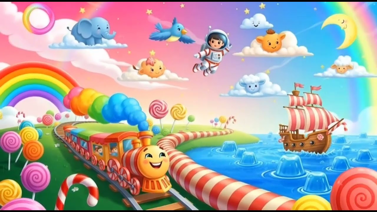 WAKE UP LITTLE DREAMERS! A MAGICAL KIDS POEM FULL OF ADVENTURES 🌈.