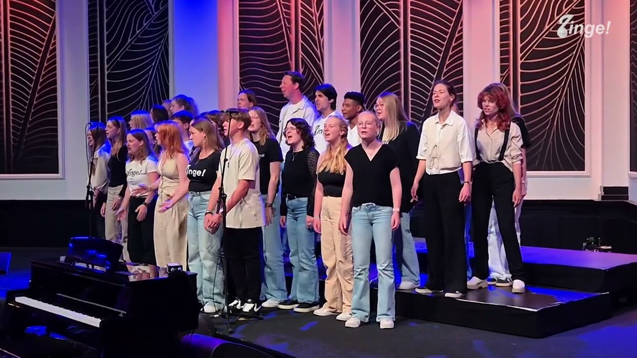 Tegenwoordige Tijd - Zinge!-Teens - Peace of Cake korenfestival 25 – Hilversum | Jeugdpopkoor Zinge!