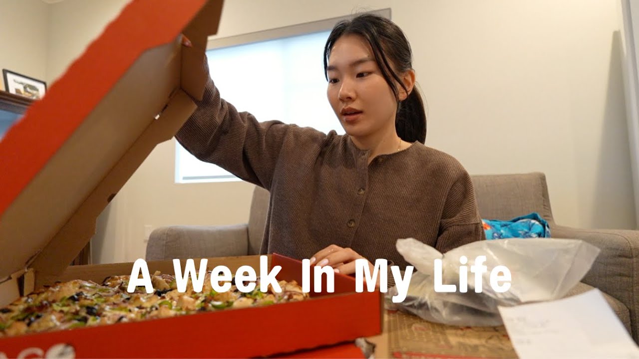 week in my life │ eating all my food cravings, nail days at home, deep cleaning & decluttering