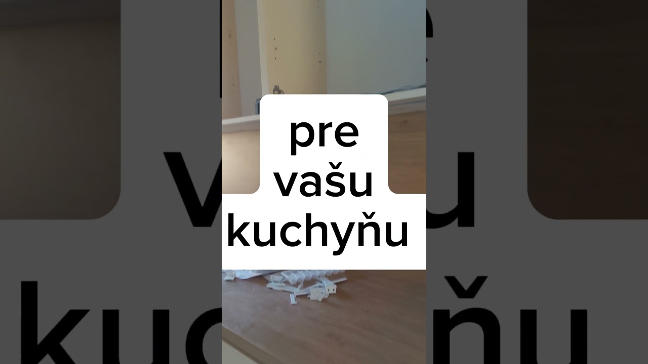 Kuchyne na mieru. Kompletn&yacute; servis od n&aacute;vrhu po mont&aacute;ž. #kuchyne