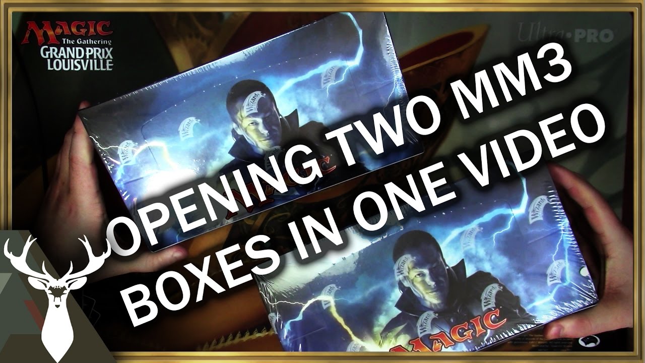 Opening two Modern Masters 2017 Boxes! (MM3) So much value... not here though.