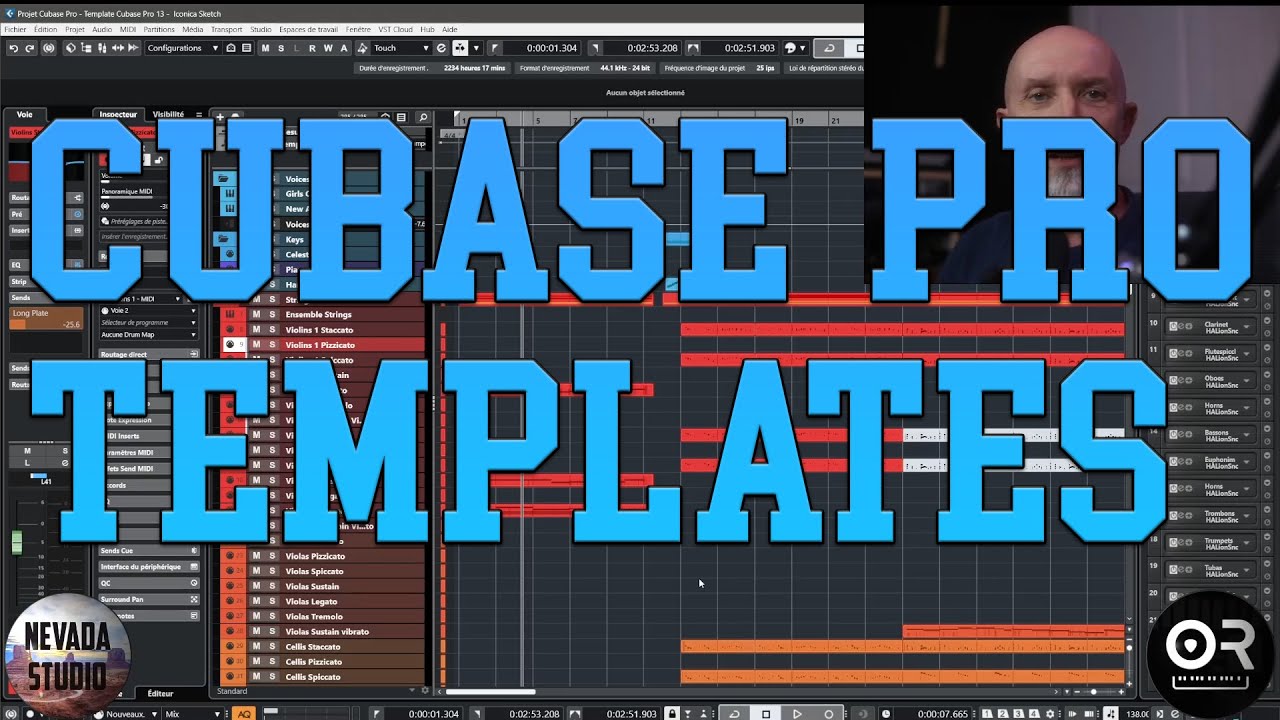 Cubase Pro Templates