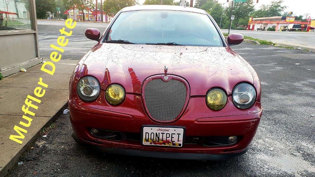 I Straight-pipe my Supercharged Jaguar S Type R