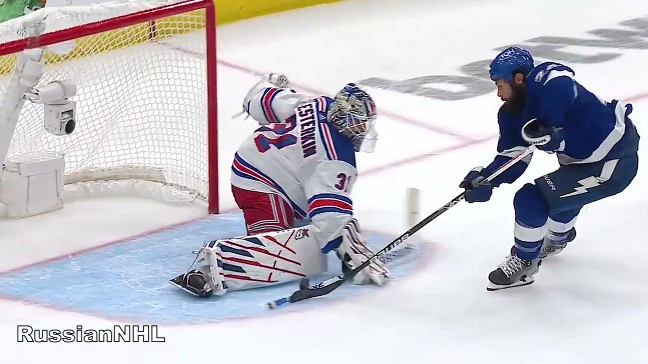 Igor Shesterkin makes one zillion great saves in game 6 vs Lightning (2022)
