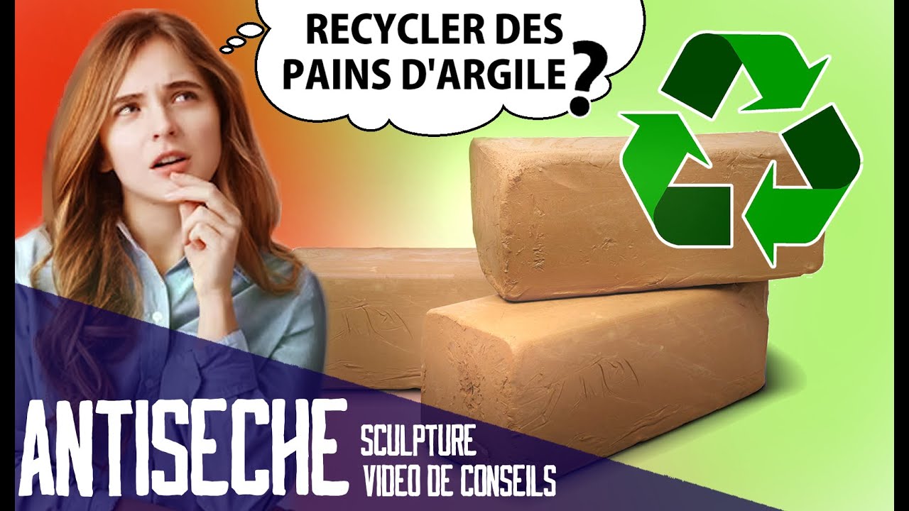 Recycler des pains d'argile, c'est facile !