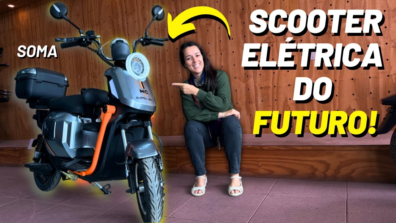 Scooter elétrica Soma - A mais COMPLETA do mercado! Vale a pena?