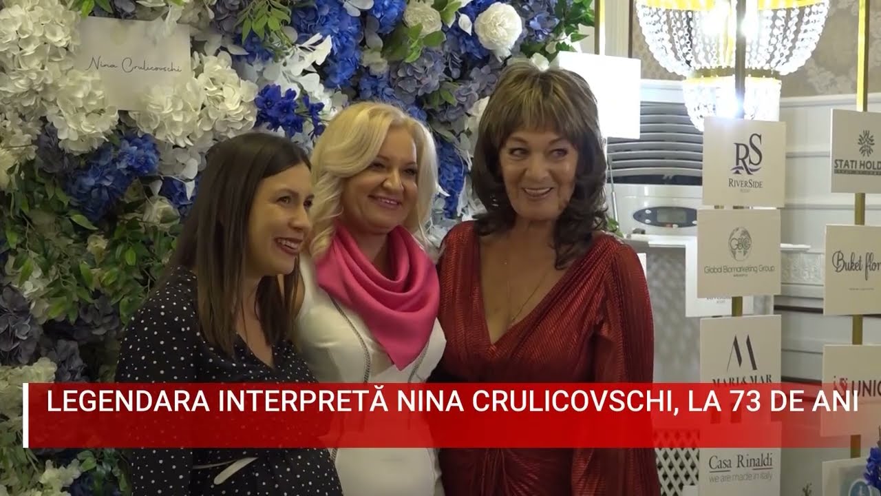 LEGENDARA INTERPRETĂ NINA CRULICOVSCHI, LA 73 DE ANI