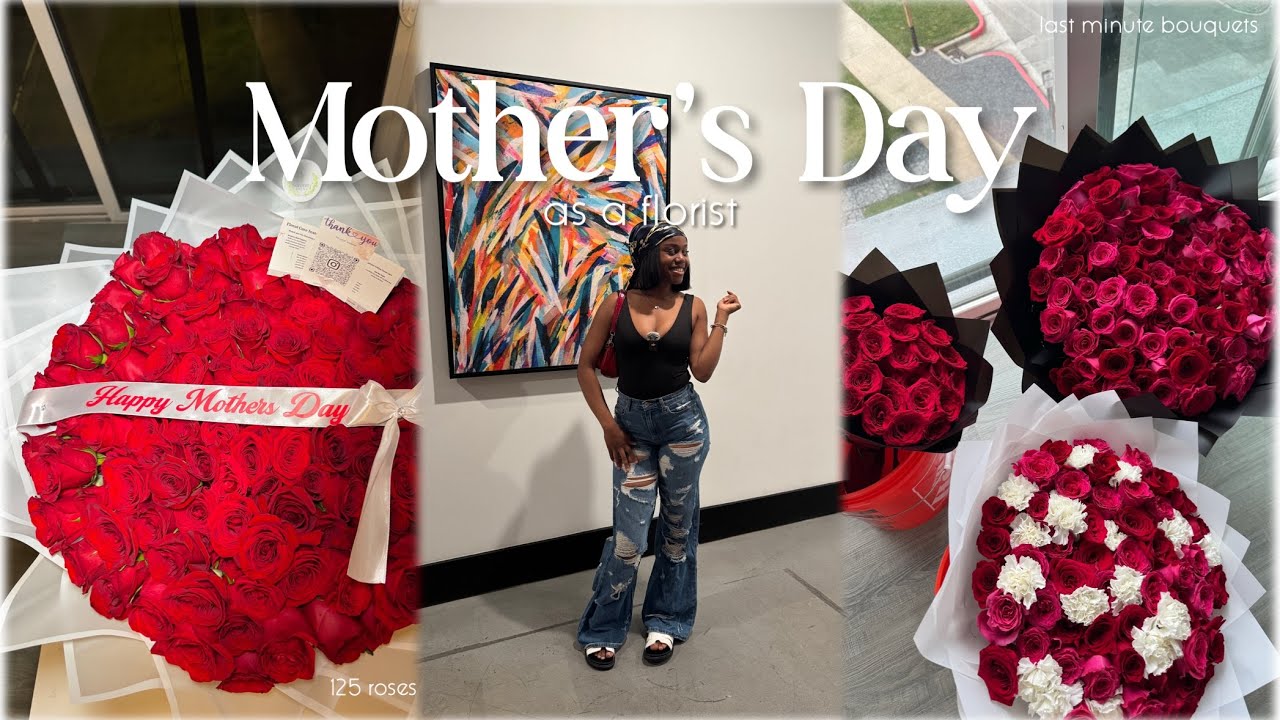 VLOG | my fav hobby! Being a florist in ATLANTA during Mother’s Day