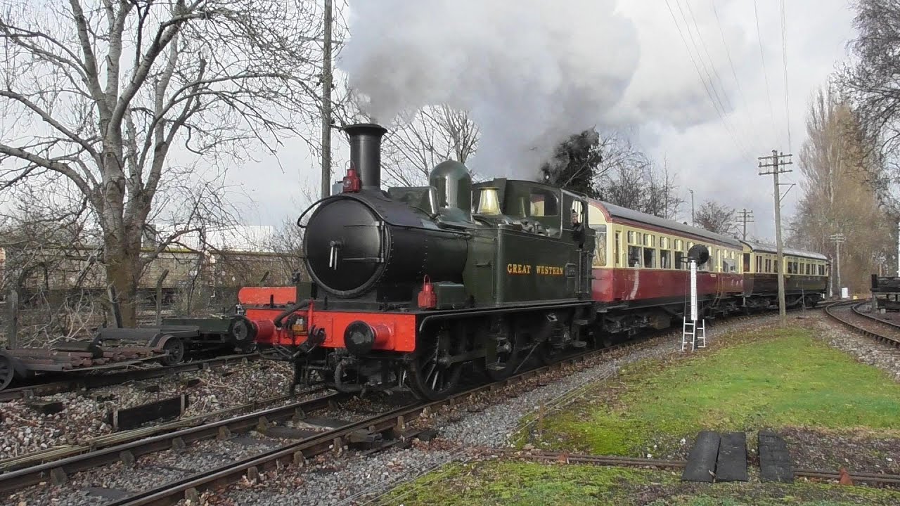 Didcot Railway Centre | Steam into Christmas 2025 | GWR 1466 & 4144 | 22nd December 2025