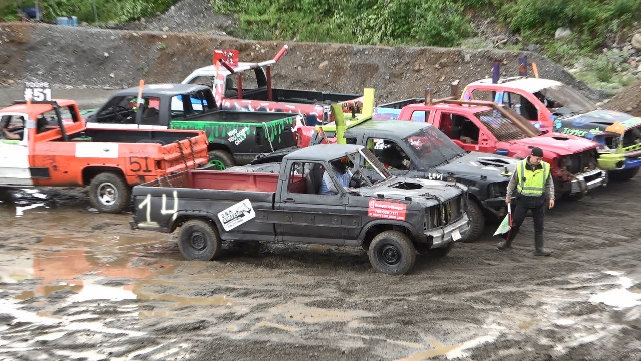 2022 Demolition Derby - Smash Up For MS - Truck Heat #2
