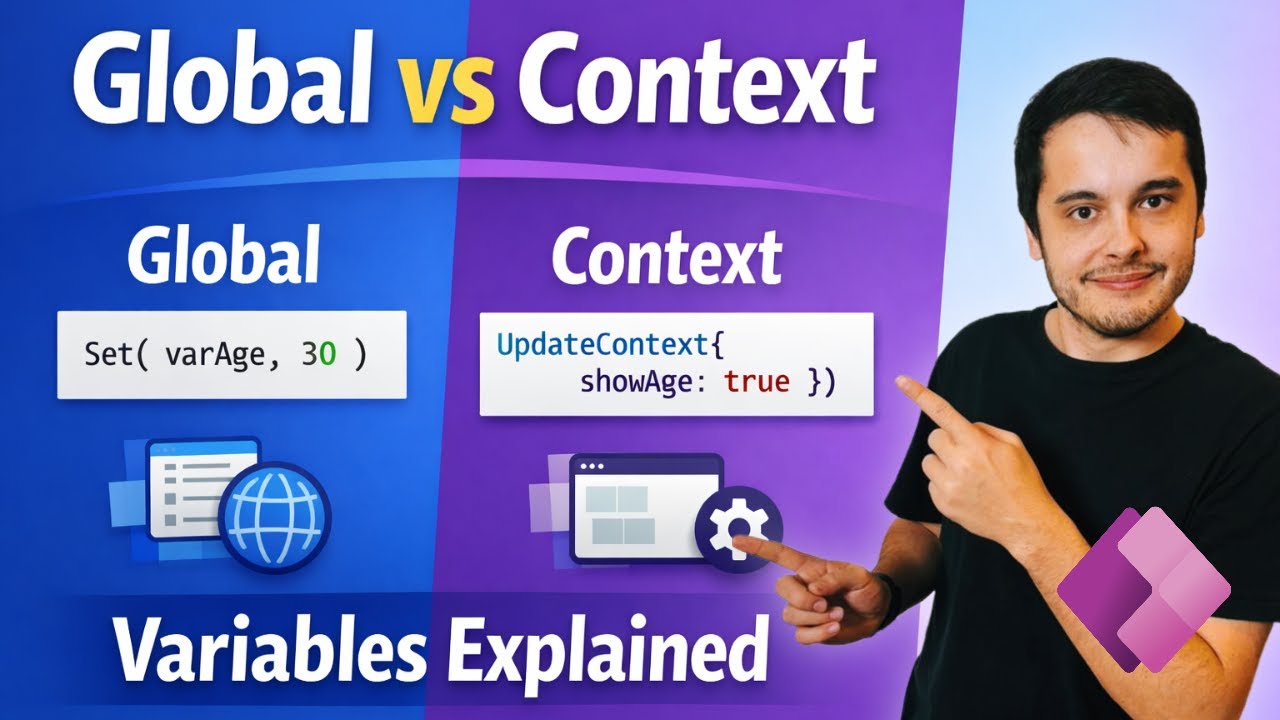 Finally Understand Variables in Power Apps - Local and Global variables