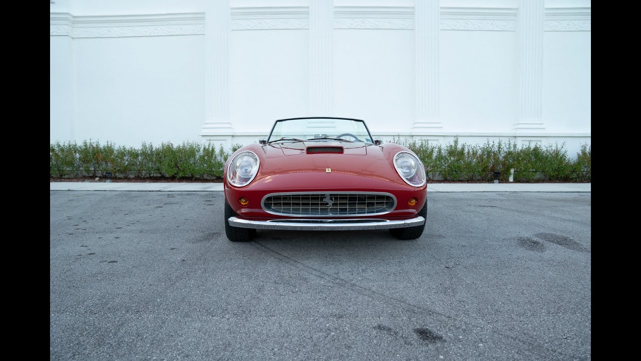 Ferrari 250 GT California Spyder Replica Drive Video