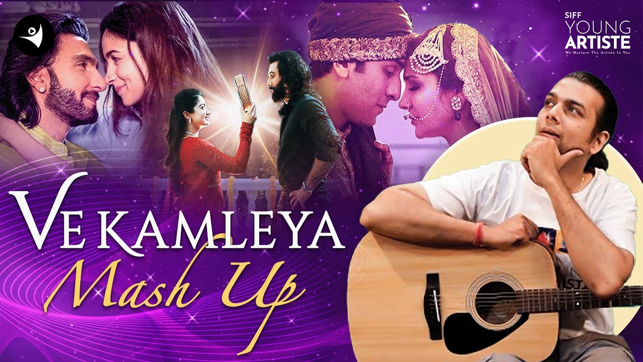 Ve kamleya mash up | Bollywood Hits | Guitar mash up | Tutorial | #siffguitar #siffyoungartiste