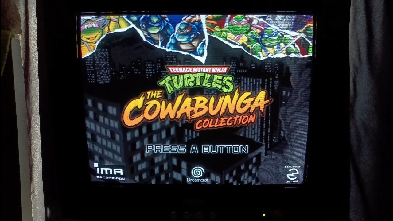 TMNT Cowabunga Collection on Dreamcast | Joe's Retro World