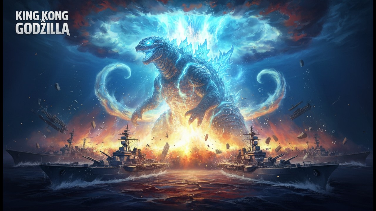 Godzilla Triggers an Irreversible Surge on Mechagodzilla | MonsterVerse 4K