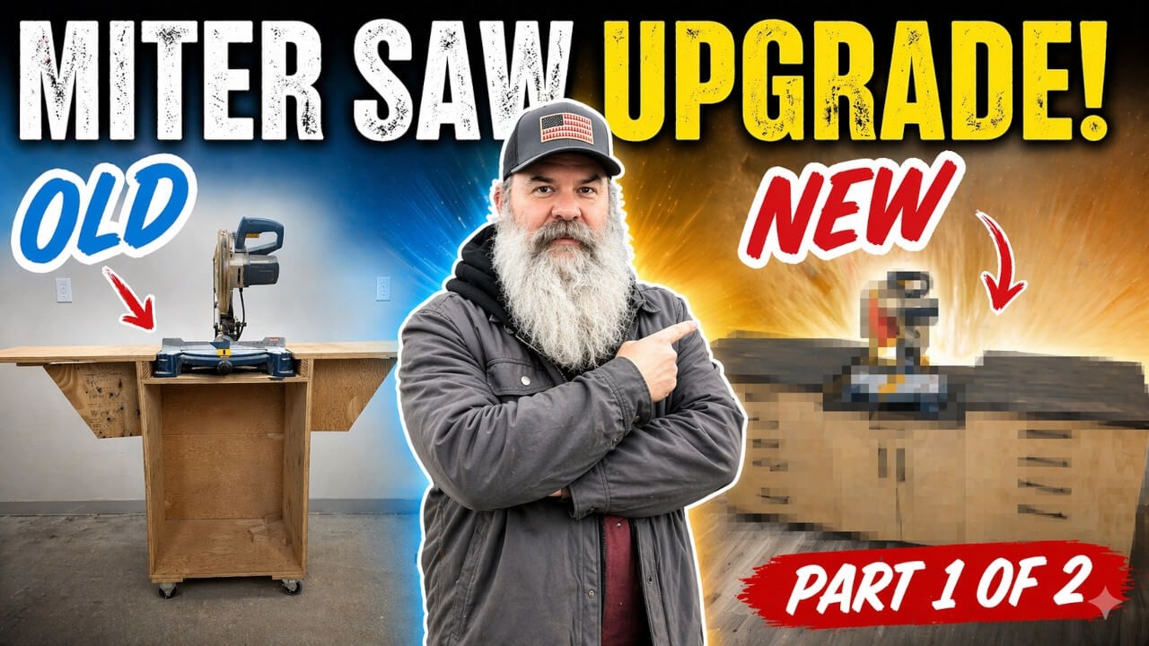The Miter Saw Station Every Small Workshop Needs (Part 1)
