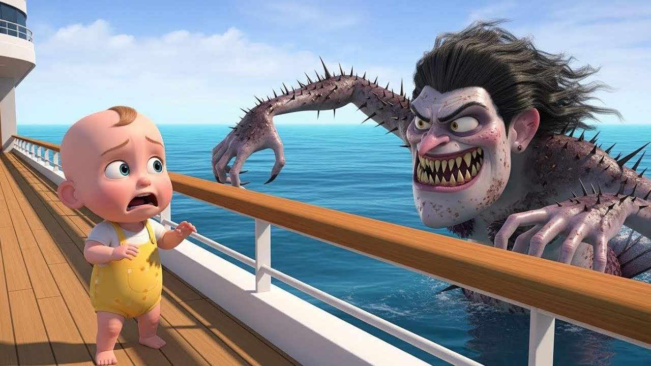 Monsters in the Sea Song | Don’t Throw Trash in the Sea Kids |  | FROBFUN Kids Songs & Rhymes