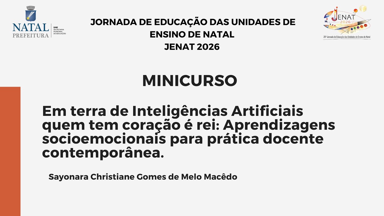 [JENAT 2026] Minicurso 