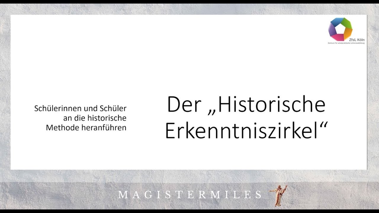 FSG 2025 Der Historische Erkenntniszirkel
