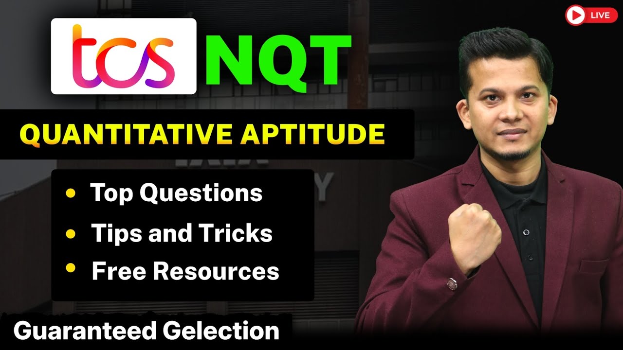 TCS NQT 2025 Hiring Aptitude Questions and Answers | TCS NQT Complete Preparation Guide