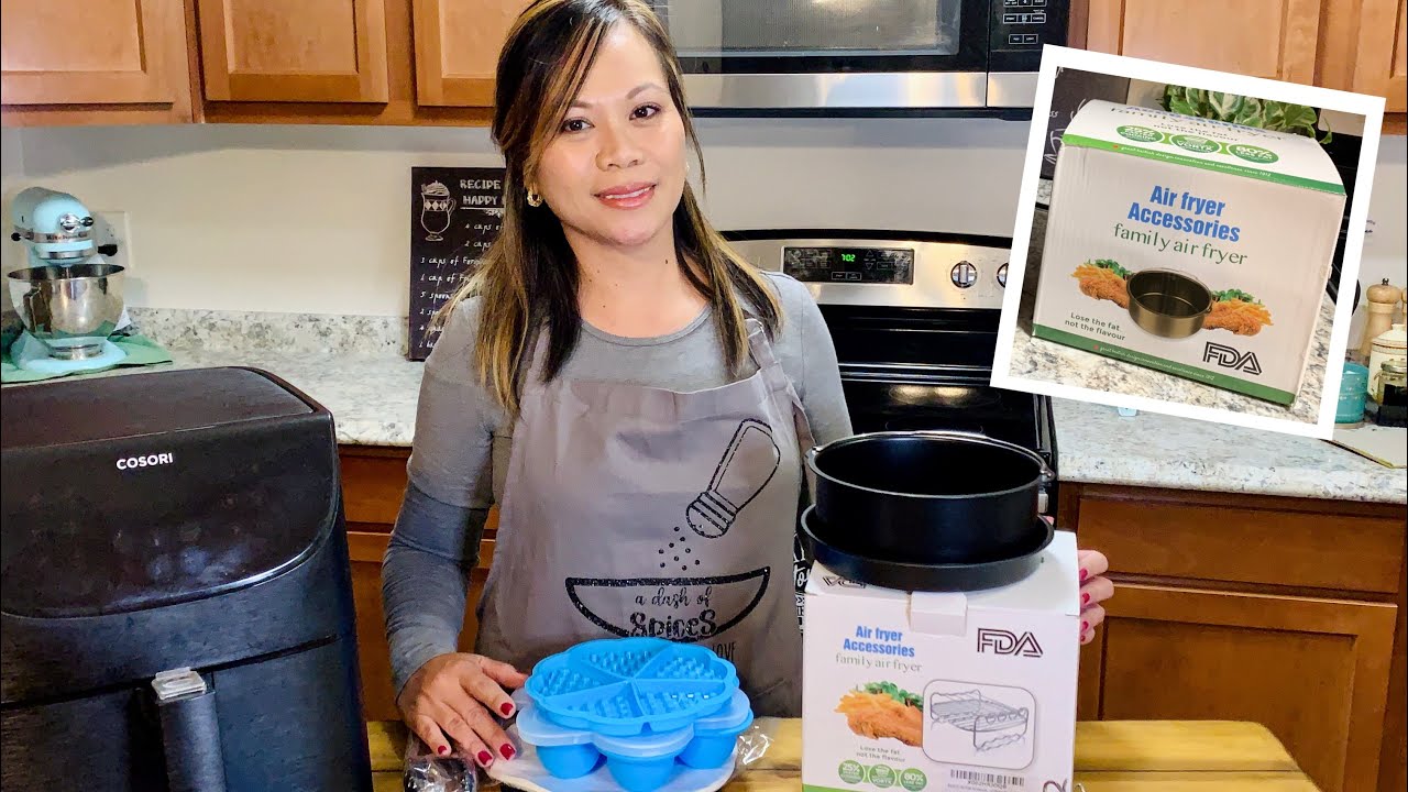 Air Fryer Accessories | Unboxing | Air Fryer Must Have 12 Pieces Accessories for Cooking 