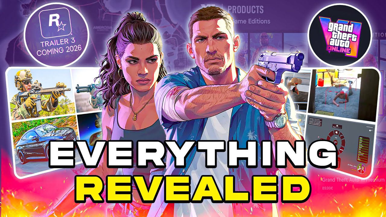 GTA VI: Everything We Know - Trailer 3, Leaks + More!