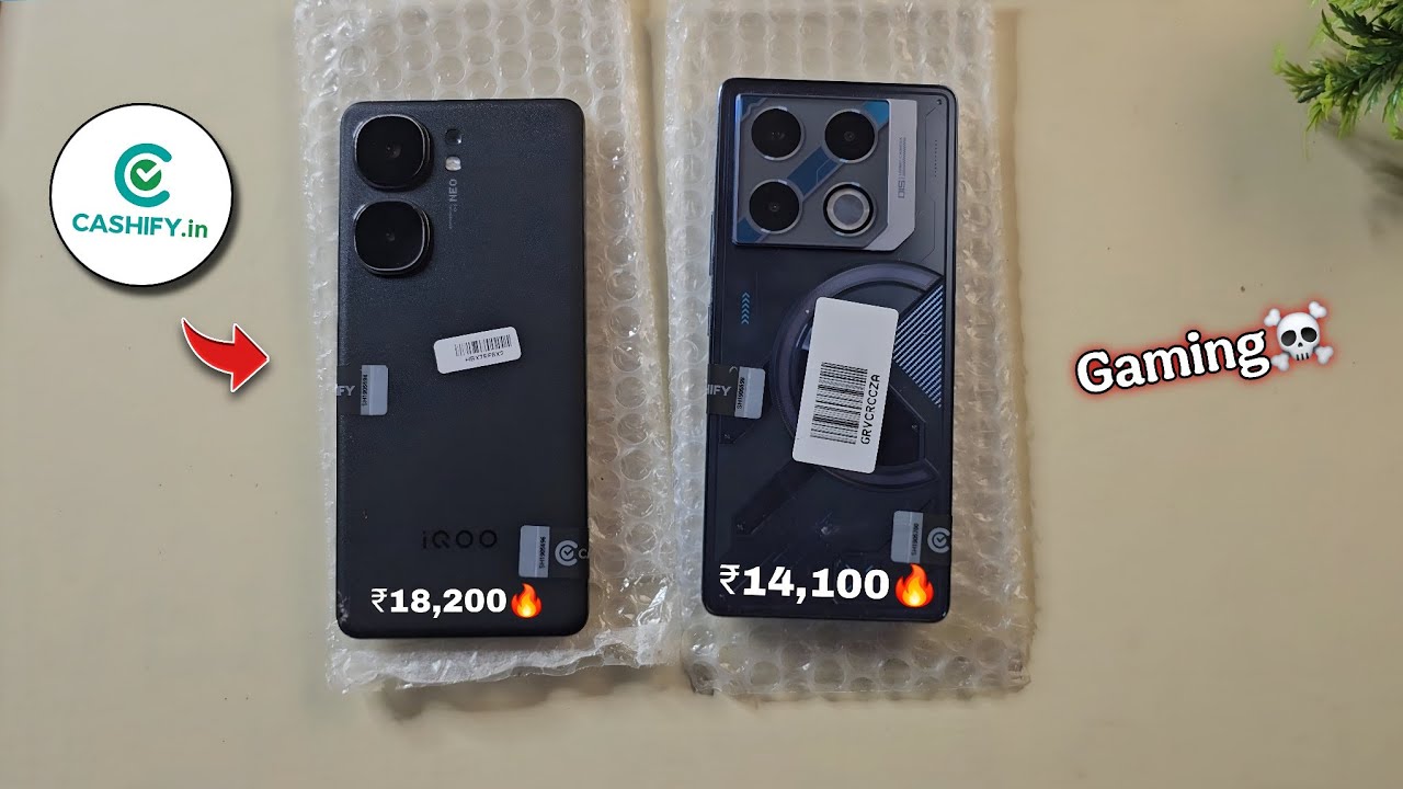 TWO Gaming smartphone 🔥 From Cashify 》 infinix GT 20 pro & iQoo 9pro
