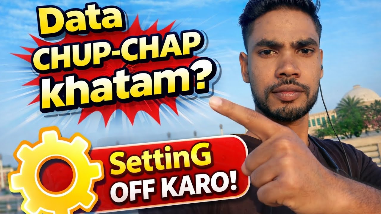 ❌ Data Chup-Chap Khatam?✅ Ye Setting OFF Karo | Mobile Data Save Tips Hindi