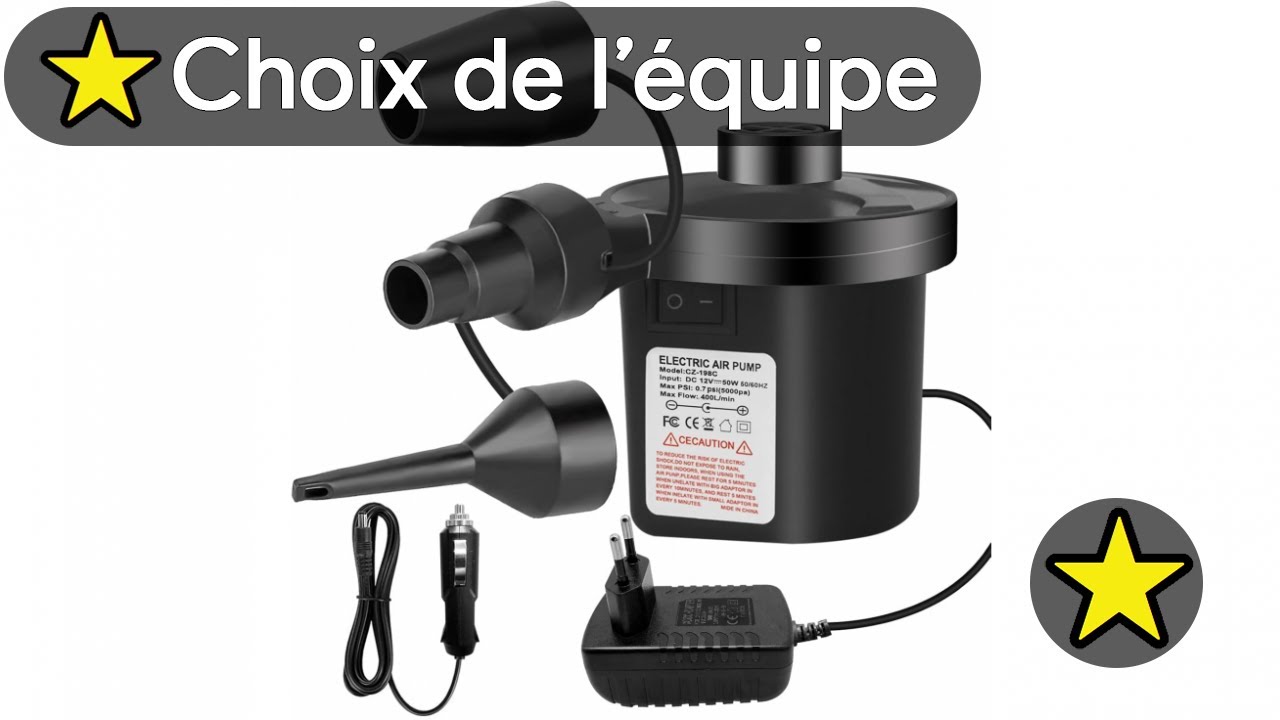 🏆 TOP 3 MEILLEUR GONFLEUR ELECTRIQUE 2025 ⚡