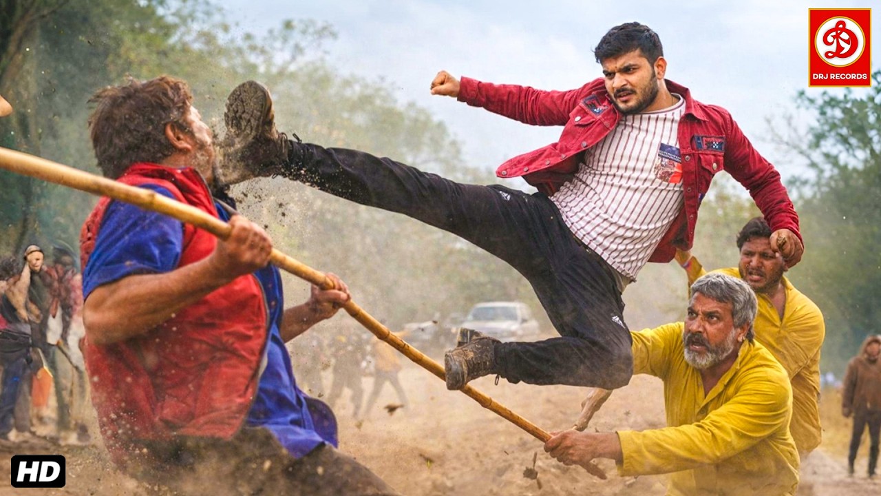 परिवार को मुसीबत में देख कल्लू ने अकेले किया गुंडो का सामना, धमाकेदार भोजपुरी फूल ऐक्शन मूवी सीन