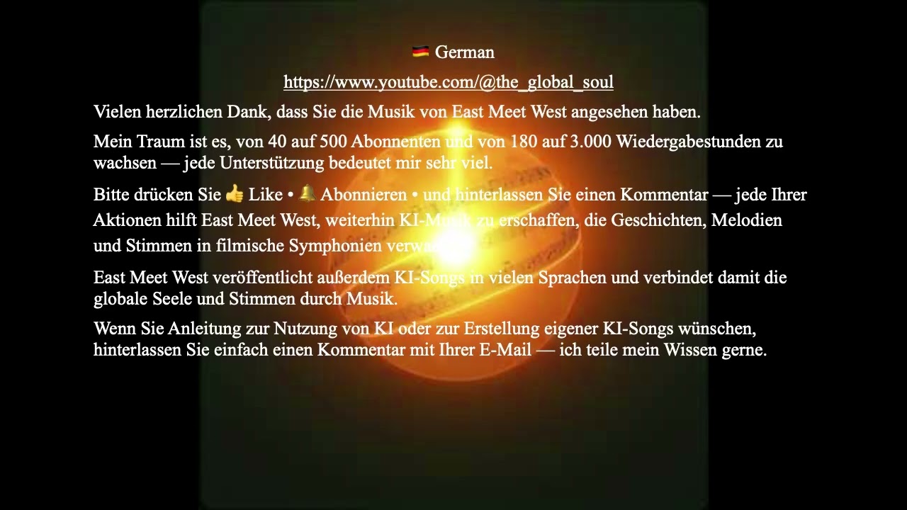 The Global Soul Theme Song in German