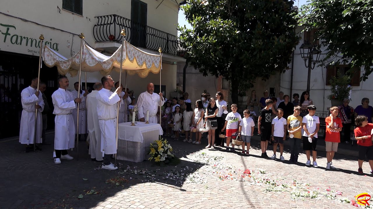 Marano Equo: Corpus Domini 19\6\2022 4k GR