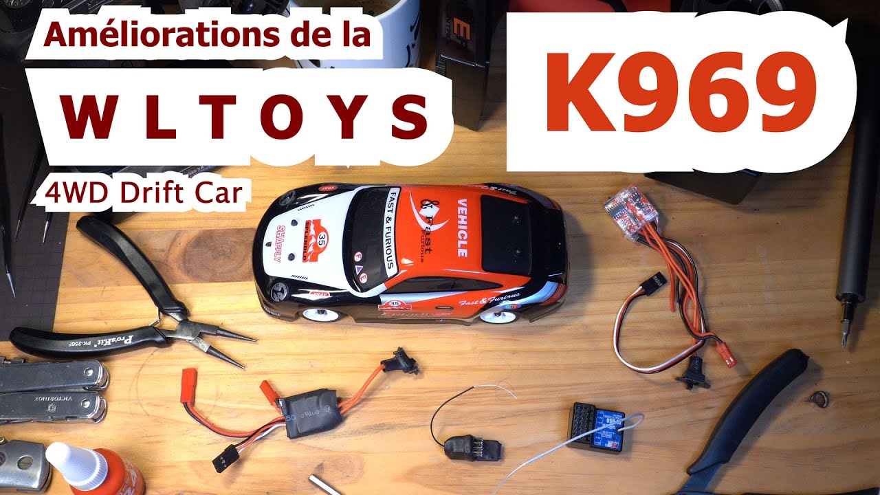 Améliorations de la WLTOYS K969 / K989: Transmission