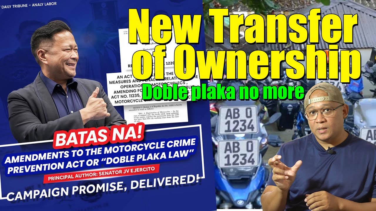 2025 Transfer of Ownership, Doble Plaka Update | Checkpoint Serye