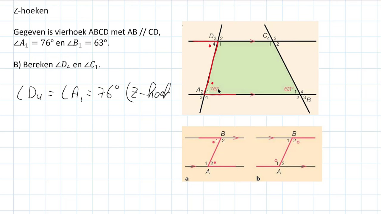 Z-hoeken (1 HAVO/VWO & 1 VWO)