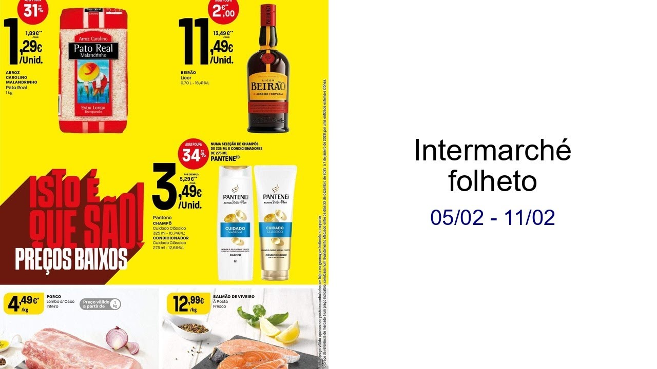 Intermarché folheto 05/02 - 11/02
