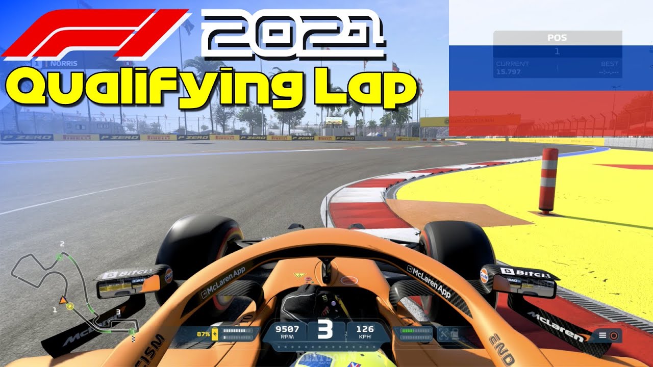F1 2021 - Let's Make Norris World Champion: Sochi Qualifying Lap
