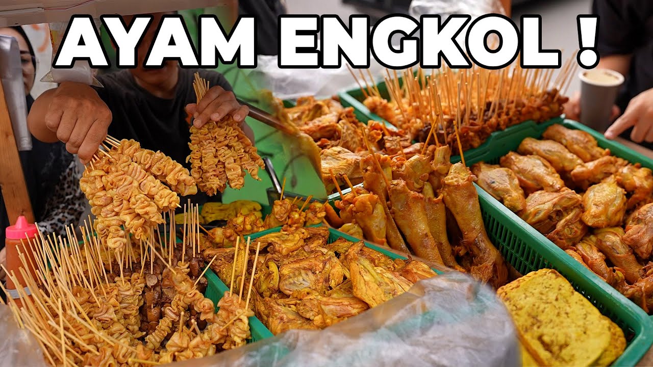 PEDAGANG INI JUALAN AYAM ENGKOL, TERNYATA MASAKNYA SERBA DI UMPETIN !