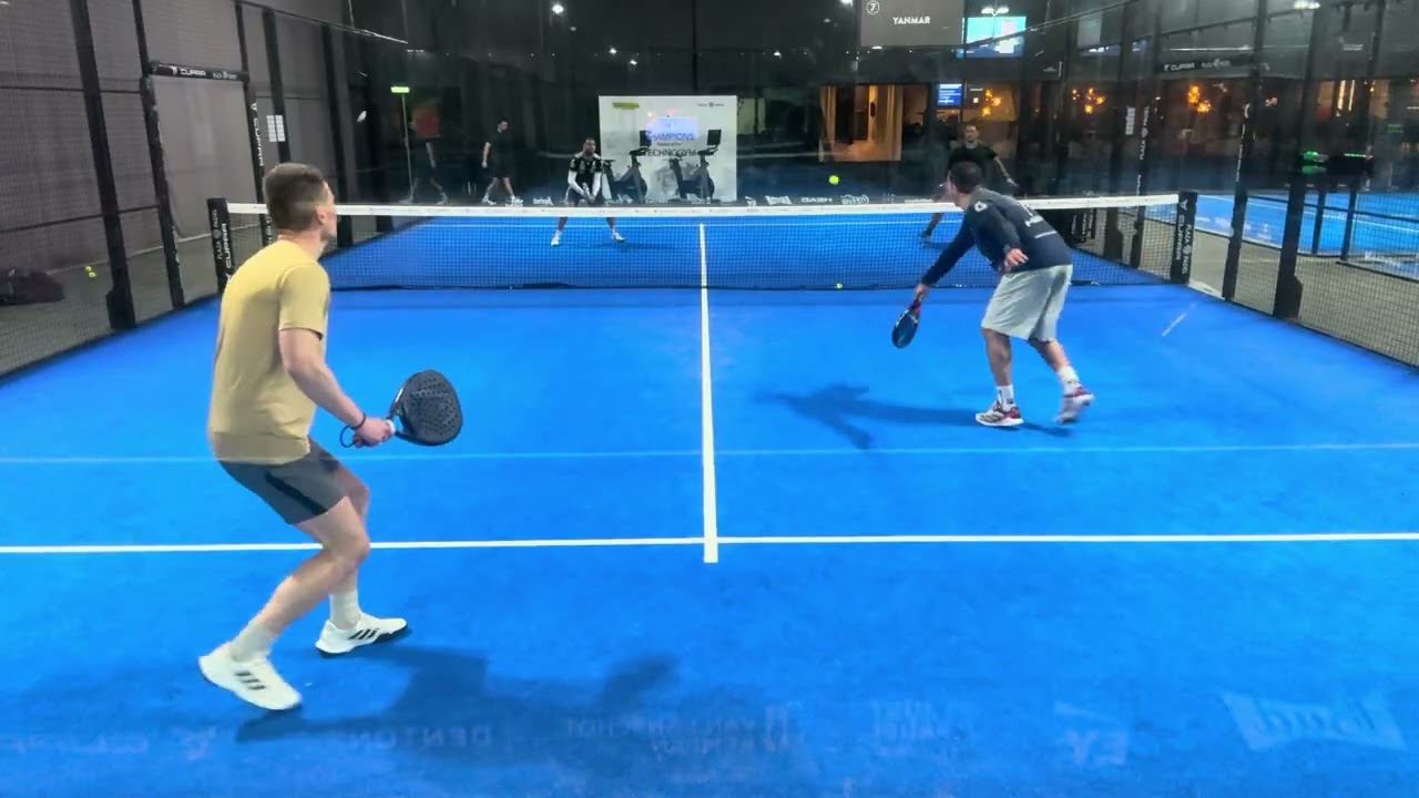PADEL SET 3 ! Romano/Yannick VS Erwin/Edje
