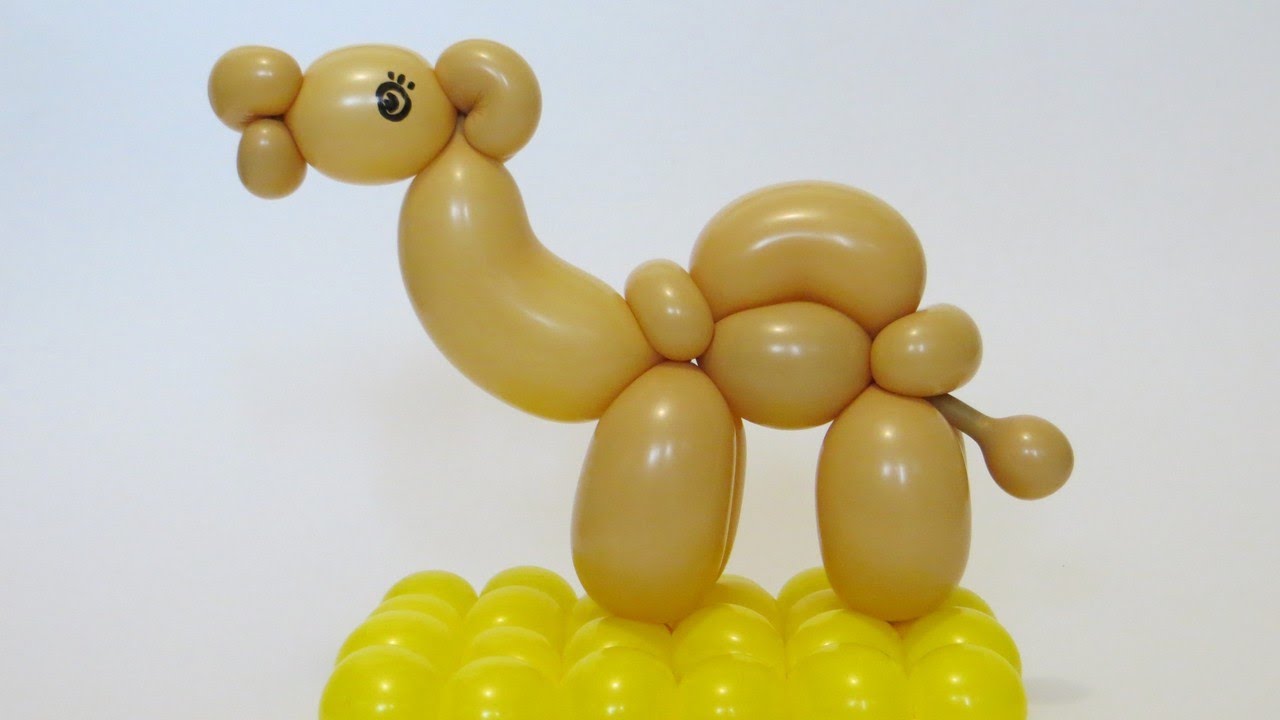Верблюд из шарика / One balloon Camel (Subtitles)
