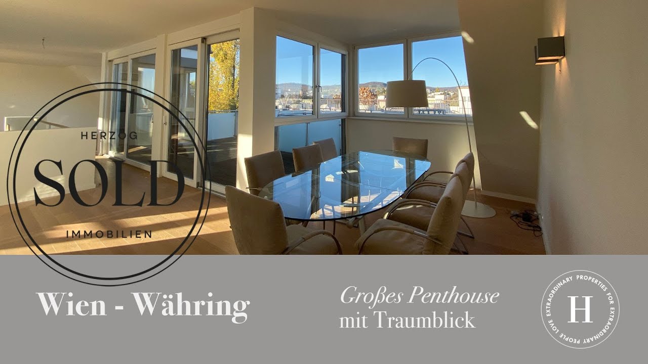 VERKAUFT: 1180 Wien - W&auml;hring: Penthouse mit Blick &uuml;ber die D&auml;cher
