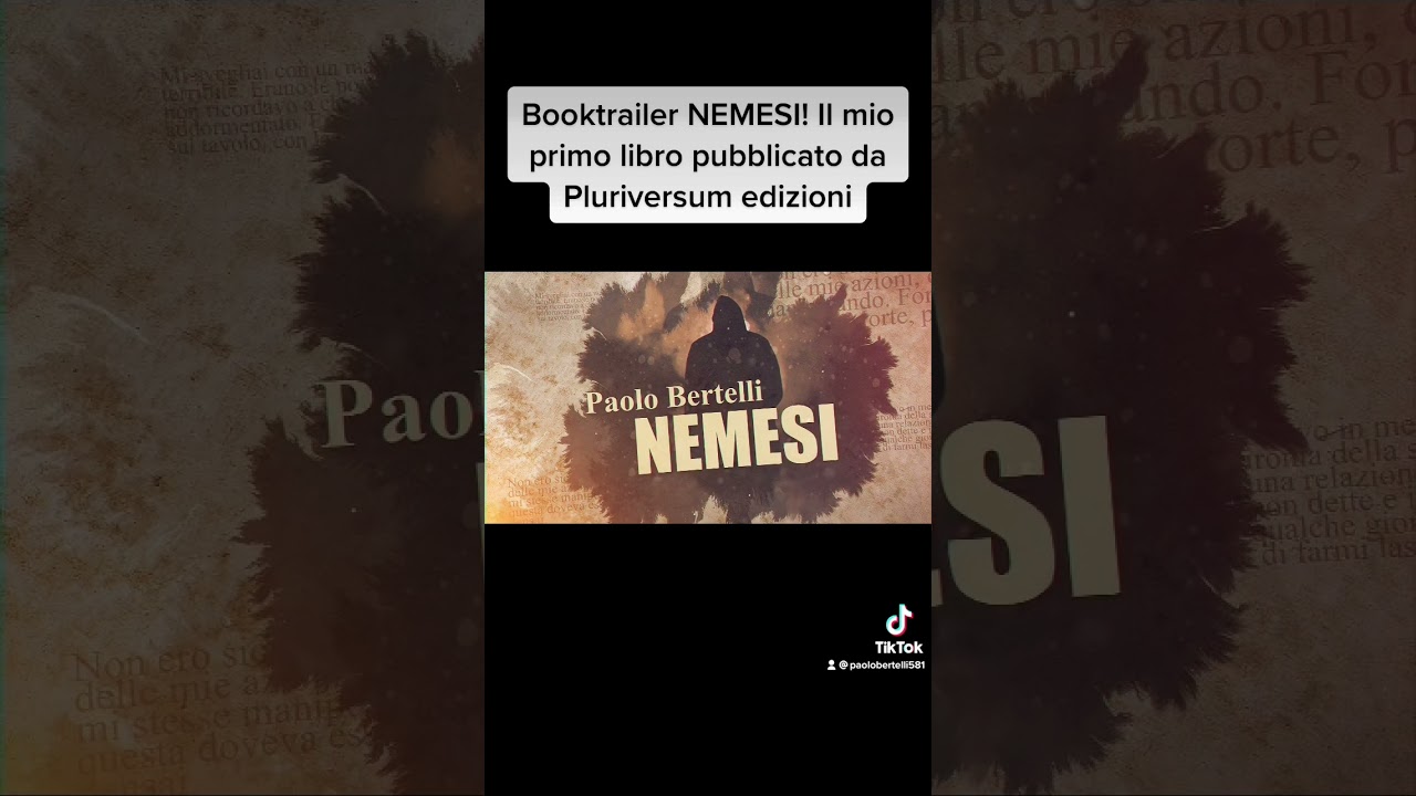 BOOKTRAILER LIBRO NEMESI di Bertelli Paolo