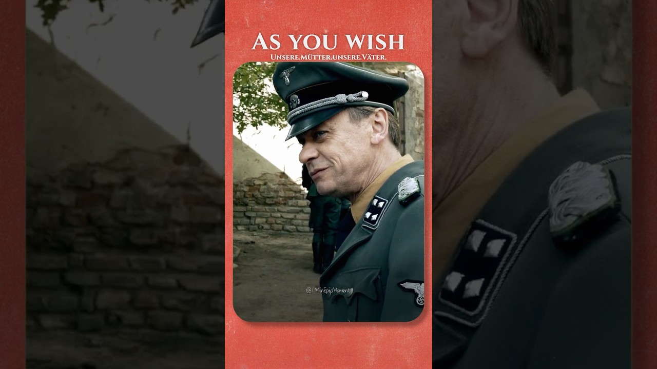 German Soldier vs Elite SS Officer #ww2 #war #shorts #viralvideo